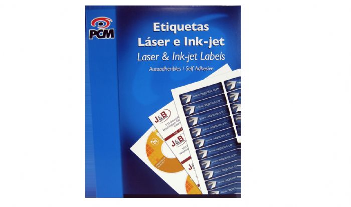 Etiquetas láser e inkjet